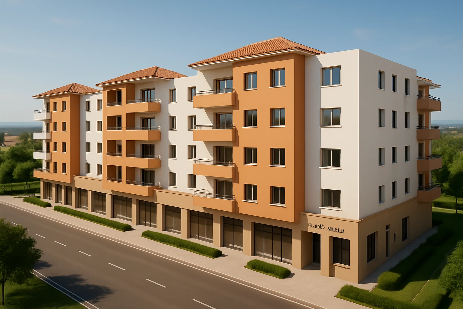 Logements sociaux R+4 SOMEBAL Azrou — 456 habitations